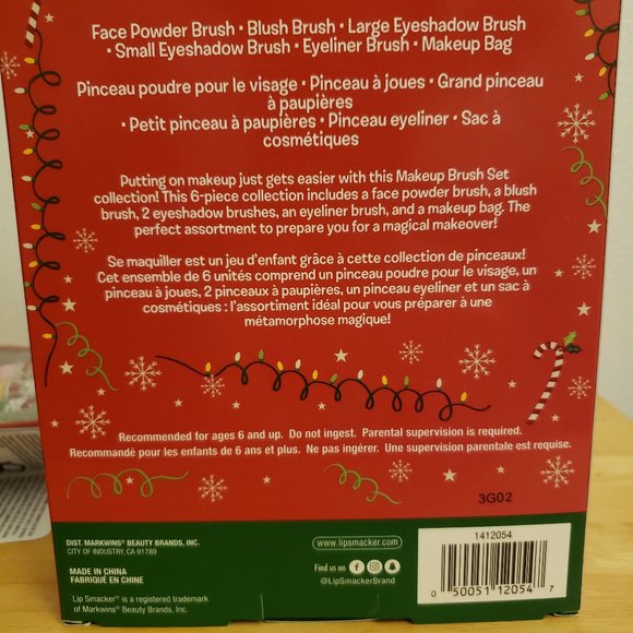 Hello Kitty Lip Smacker Tin Can Set + Lip Smacker Brush Set - Picture 4 of 10